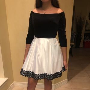 Off the shoulder dress